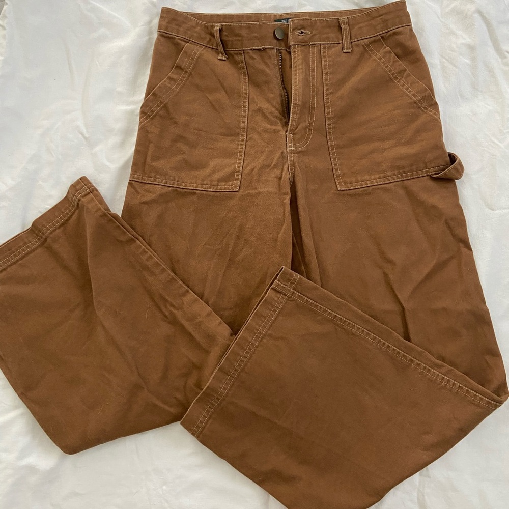 Wild Fable wide leg crop carpenter pants